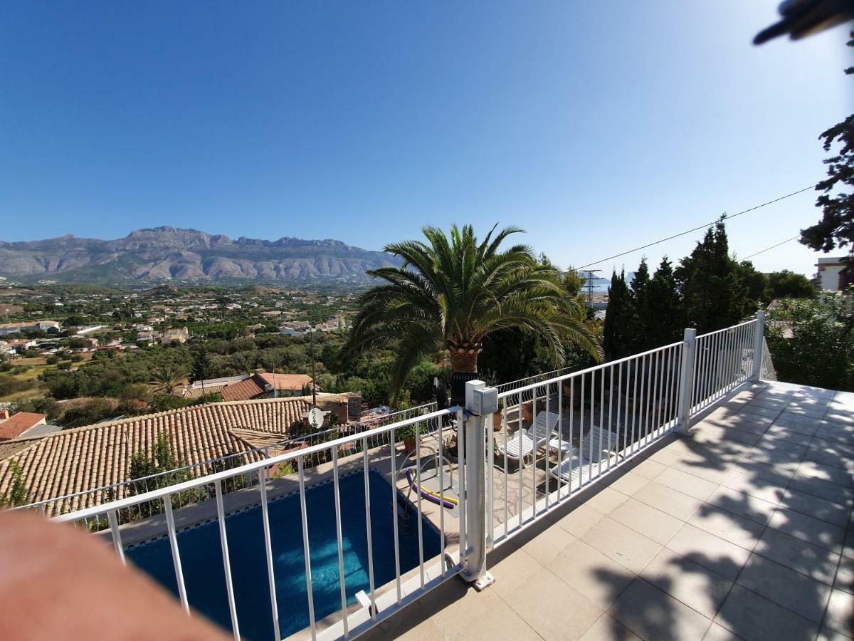 Haus Mit Pool Und Meerblick Altea Luaran gambar