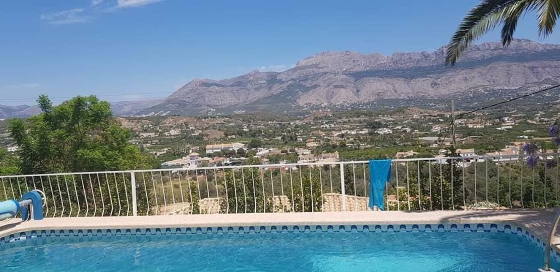 Haus Mit Pool Und Meerblick Altea Luaran gambar