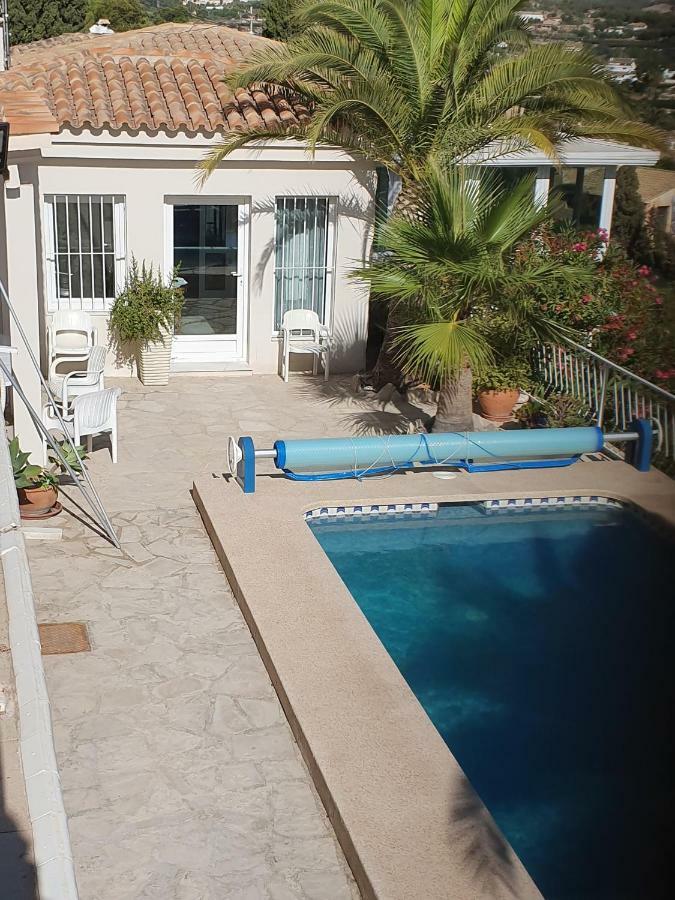 Haus Mit Pool Und Meerblick Altea Luaran gambar